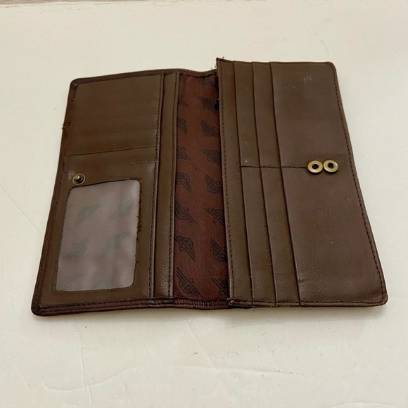 Vintage Dockers, Brown  Genuine Leather Long Wallet - Picture 12 of 12